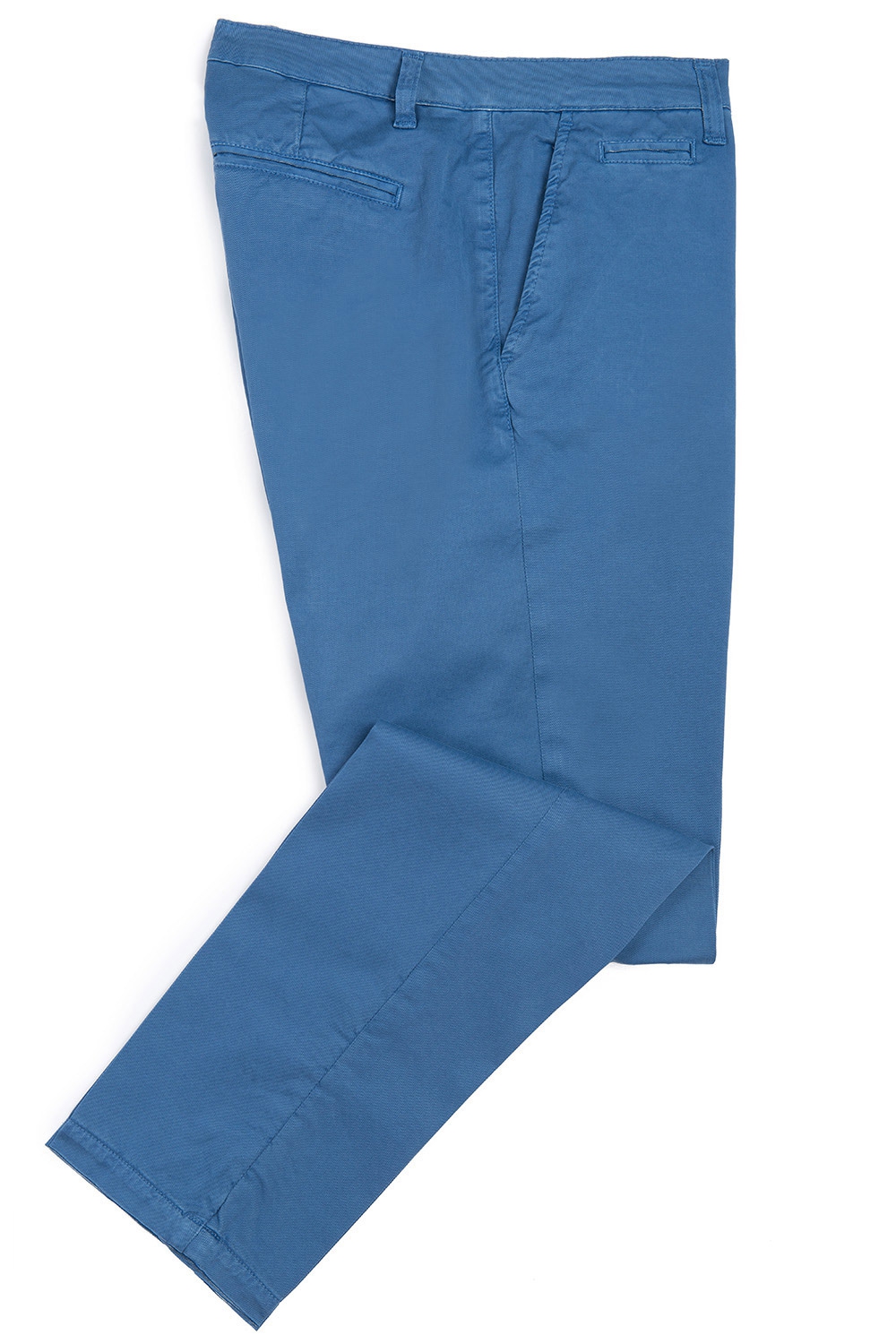 Pantaloni albastru uni 1