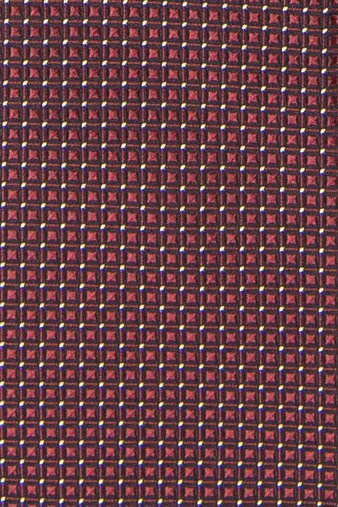 Cravata poliester tesut grena print geometric 1