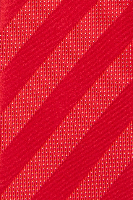 Cravata poliester tesut rosie dungi 1