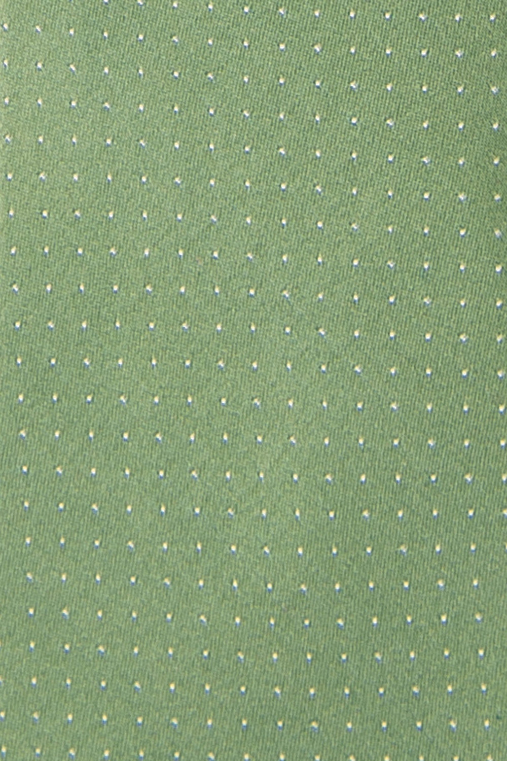Cravata matase verde print geometric 1