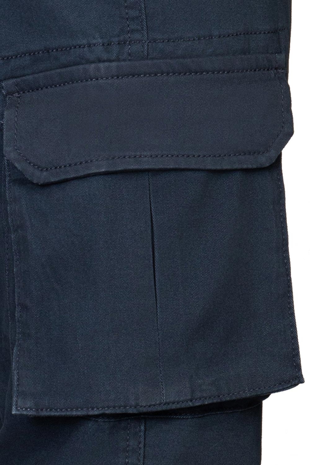 Pantaloni slim Bleumarin Uni 1