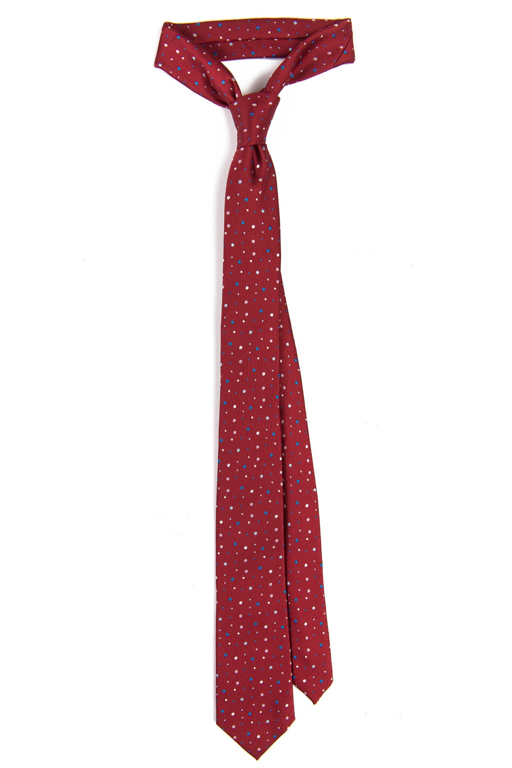 Cravata poliester rosie print geometric 0