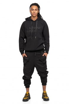 Hanorac oversize Negru Uni