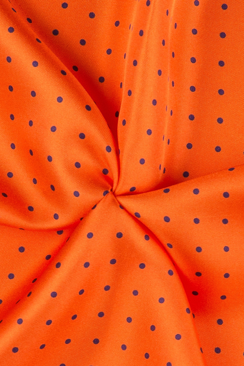 Batista oranj print geometric matase imprimata 1