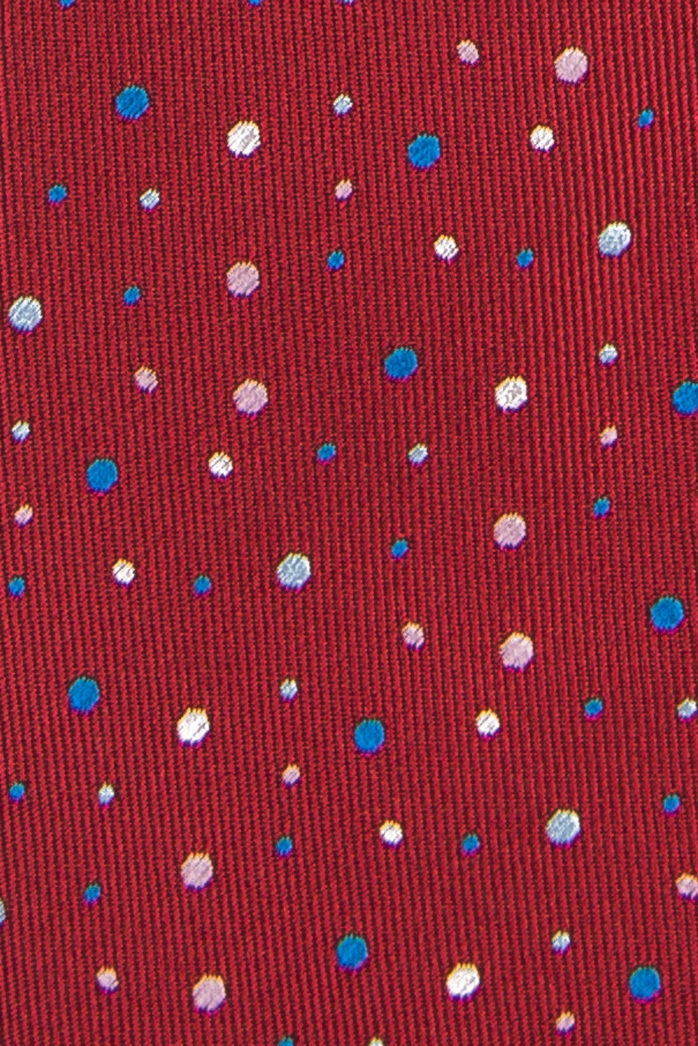 Cravata poliester rosie print geometric 1